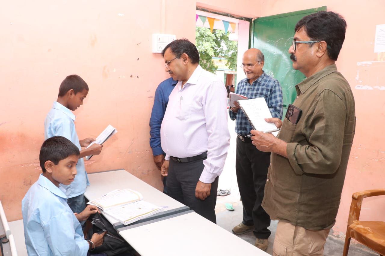 Commissioner Inspected School