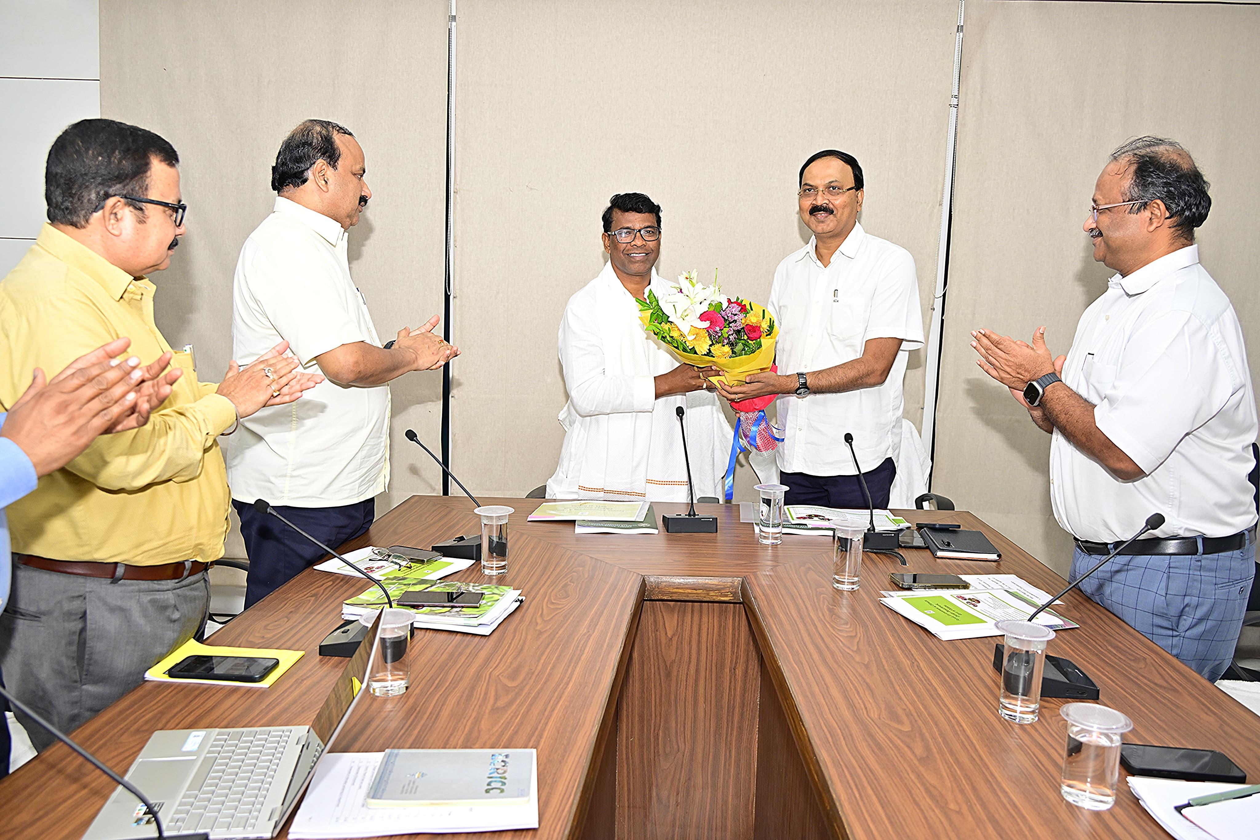 Forest minister Review meeting