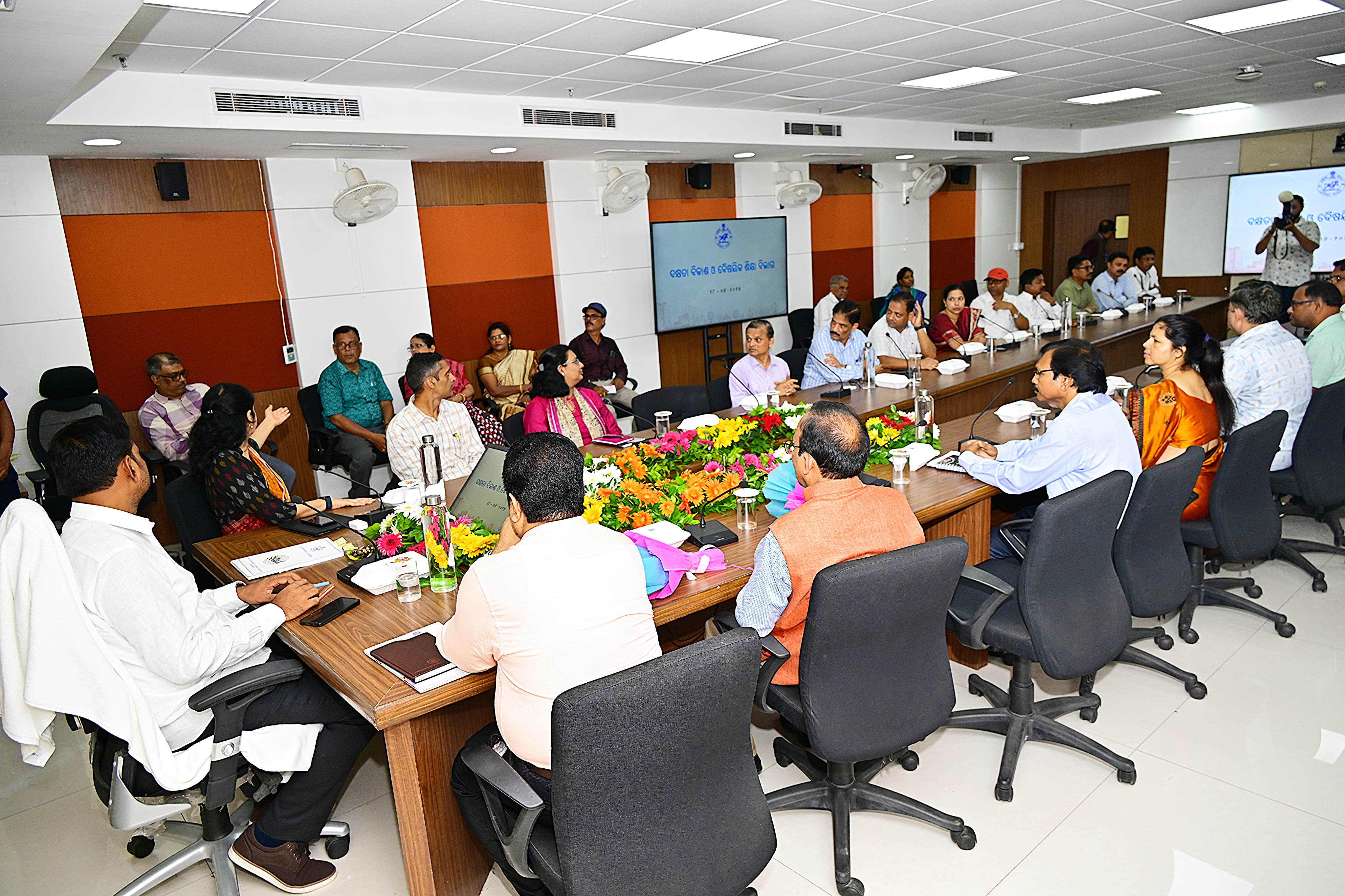 Skill Development minister Review meeting