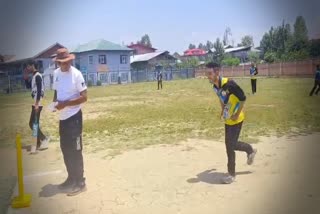 جنوبی کشمیر میں نابینا کھلاڑیوں کے لئے کرکٹ میچ کا انعقاد