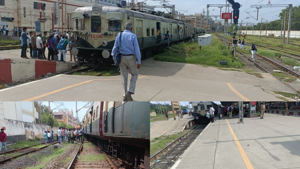 clash at the railway station over the route thala issue Egmore railway police have arrested 3 students