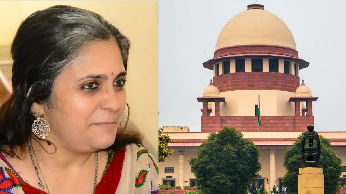 The Supreme Court Wednesday granted regular bail to activist Teesta Setalvad in connection with a forgery case linked to the 2002 Gujarat riots.