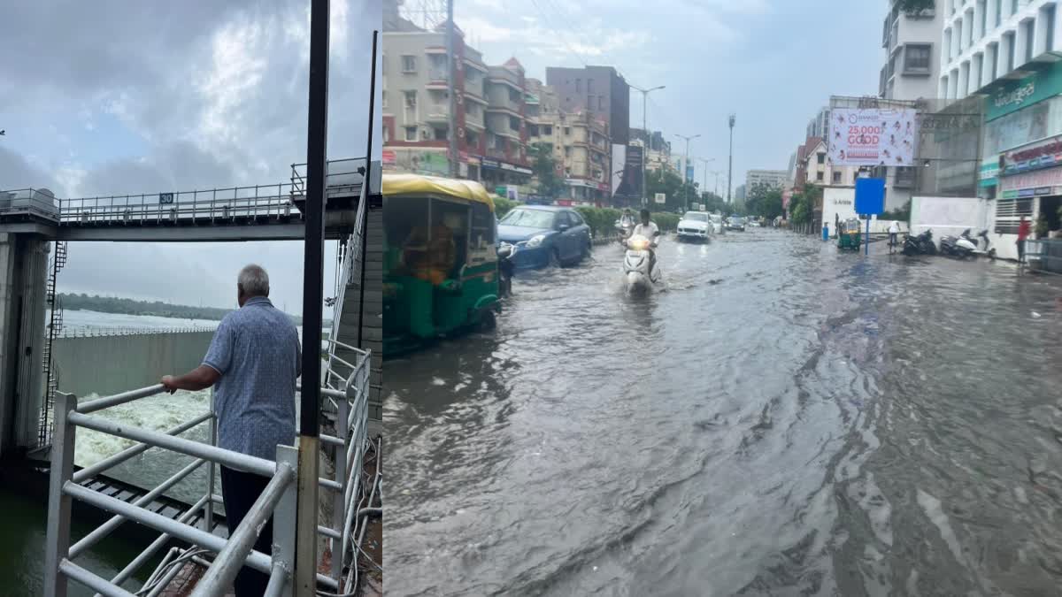 Ahmedabad Rains : અમદાવાદ શહેરમાં સાર્વત્રિક વરસાદ, સાબરમતી નદીમાંથી પાણી છોડાયું