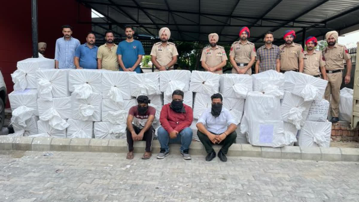 Barnala police arrested 5 smugglers with 13 lakh drug capsules
