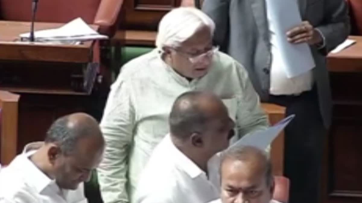 Ruckus in Karnataka Assembly