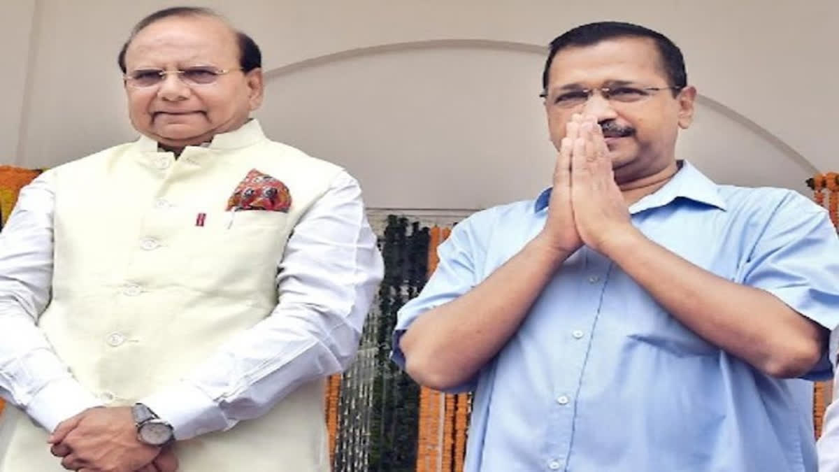 Saxena and Kejriwal