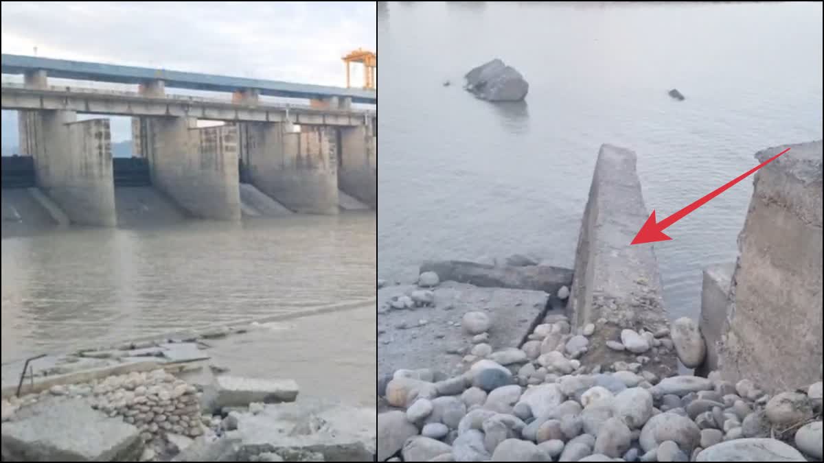 Hathni Kund barrage Haryana