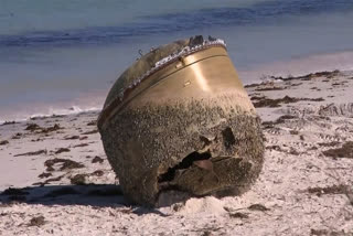 A car-sized object that washed ashore in western Australia is thought to be space junk