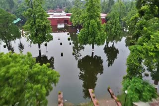 waterlogging in Delhi Rajghat