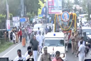 Oommen Chandy last journey