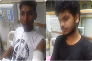 Two labourers were attacked by militants in the Lal Chowk area of South Kashmir. Both of them have been shifted to a hospital and are in a stable condition, the police said.