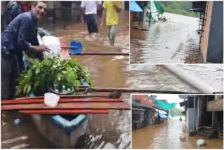 The floodwaters have caused significant damage to public infrastructure, with roads submerged, and electricity as well as communication lines disrupted. The Municipal Council has issued an alert to the traders at the Fish market. The district administration has also appealed that the fishermen should not go into the sea for fishing.