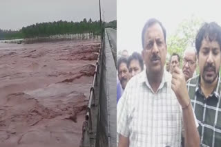 Once again the level increased of Ujh river, administration directed people to go to safe places