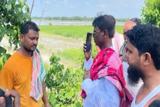 River Erosion in Malda