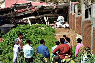 Central Survey Team Visit Solan For Disaster damage.