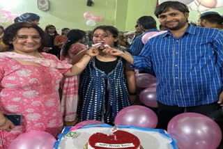 Uttarakhand couple celebrates daughter's menstruation, cuts cakes