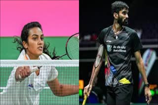 PV Sindhu and Kidambi Srikanth