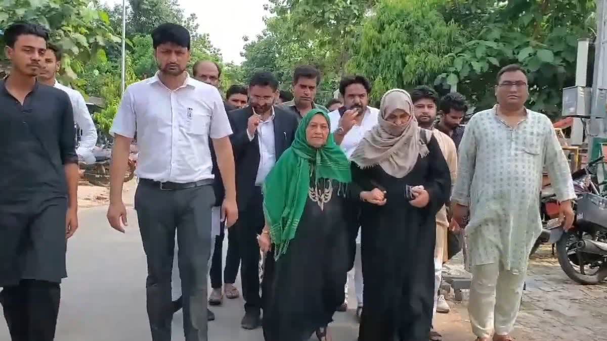 Azam Khan's wife Tazeen Fatima recorded her statement in the court, the next hearing will be held on July 30