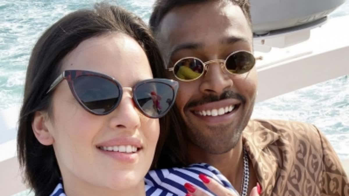 Hardik Pandya and Natasha Stankovic