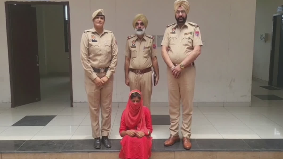 KHANNA WOMAN ARREST