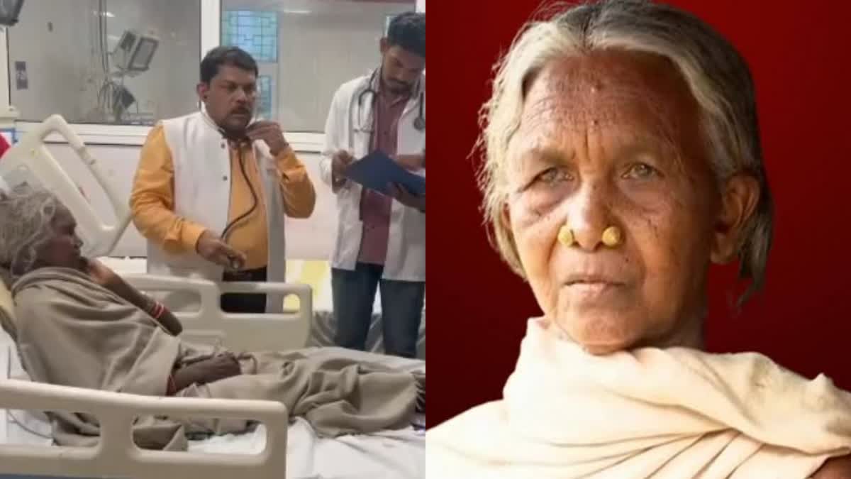 Kamala Pujari hospitalised