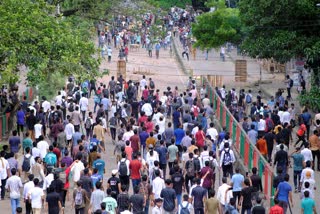 ಬಾಂಗ್ಲಾ ಪ್ರತಿಭಟನೆ