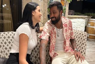 Hardik Pandya and Natasa Stankovic