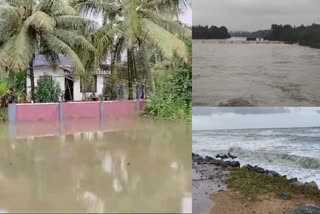 ಉಡುಪಿ ಜಿಲ್ಲೆಯಾದ್ಯಂತ ವರುಣಾರ್ಭಟ