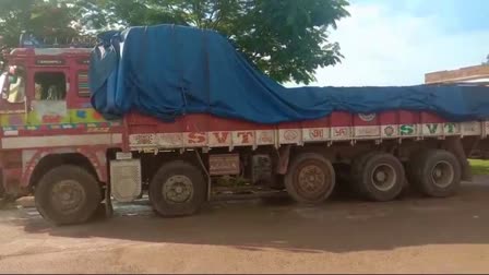 Turmeric Lorry Hijacked in Nizamabad