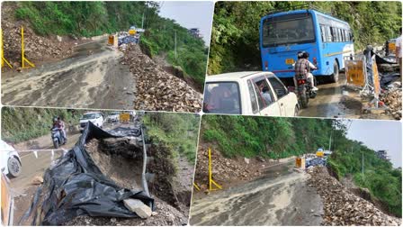 MUSSOORIE DEHRADUN ROAD CLOSED