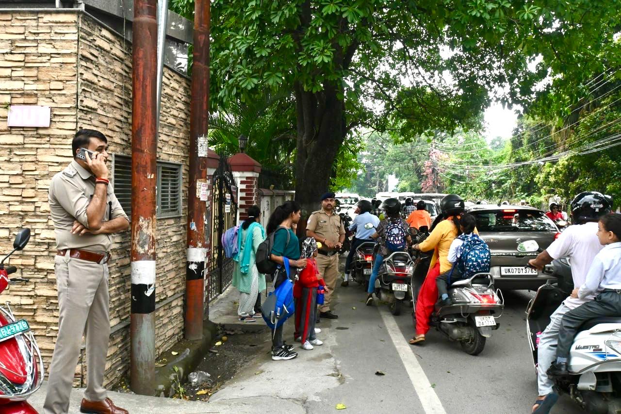 Dehradun SSP Ajay Singh Inspection