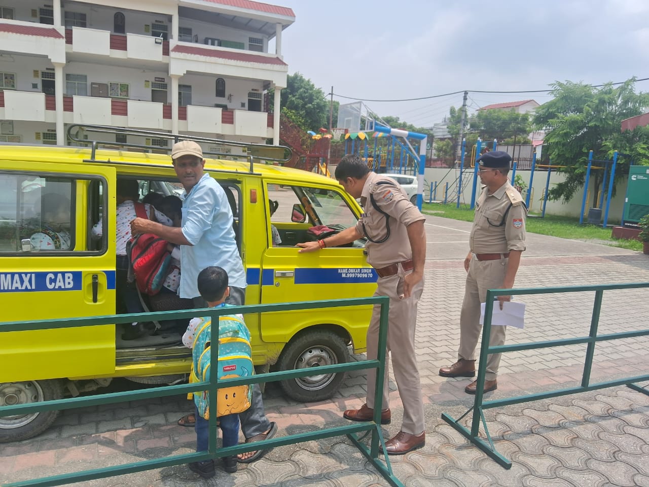 Dehradun SSP Ajay Singh Inspection