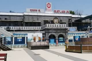 Neemuch Ratlam railway track