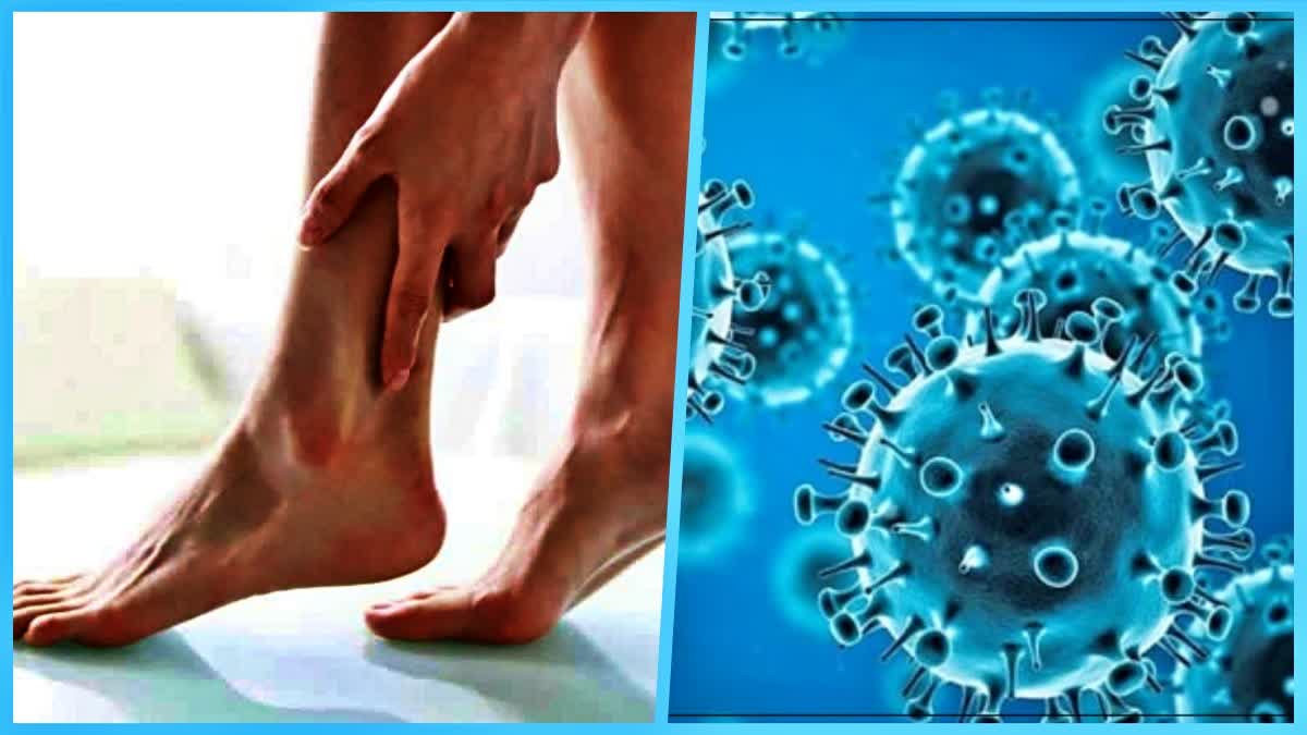 covid 19 coronavirus side effects pots blue feet in a person