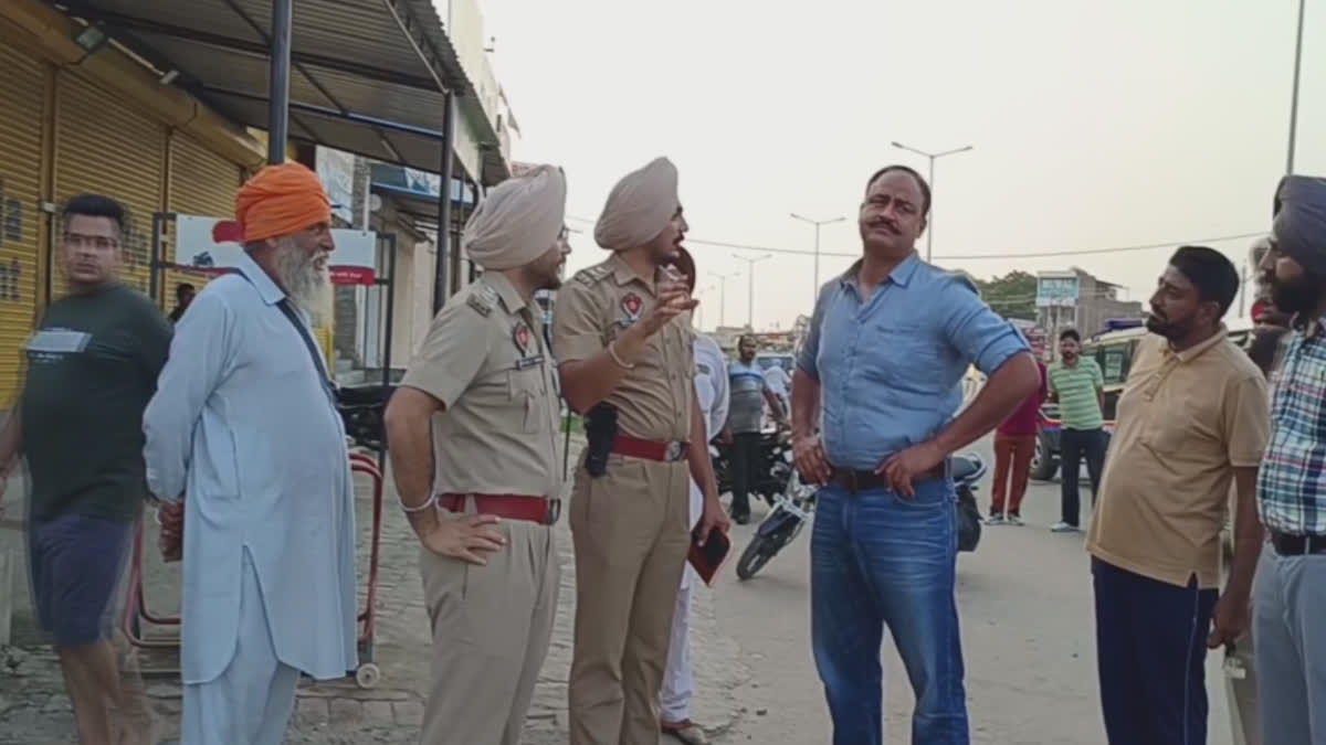In Derba of Sangrur, three masked men attacked the youth with sharp weapons