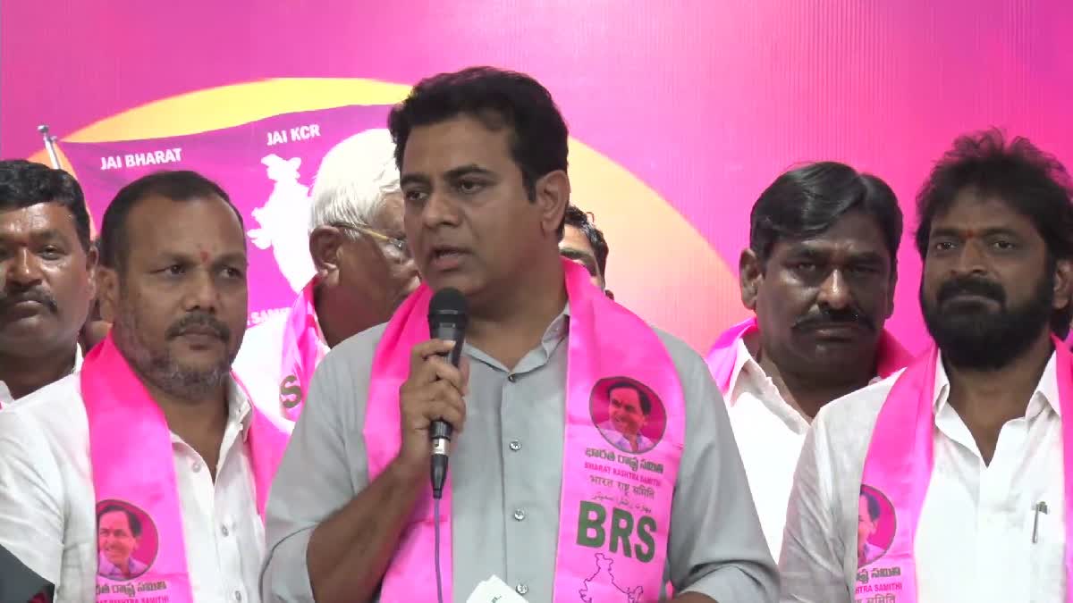 KTR Criticise Congress and BJP