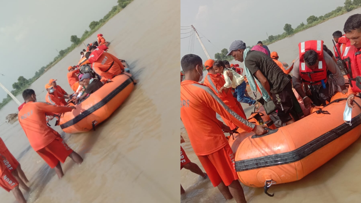 Rescue Operation in Indora Kangra