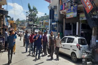 Demonstration in Berinag