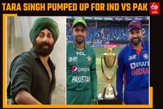 Sunny deol featuring Asia cup 2023 promo