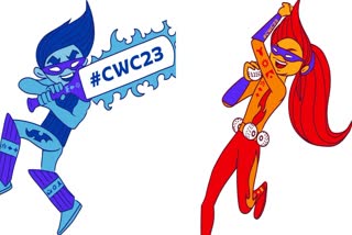 ICC unveils mascot duo for Mens Cricket World Cup 2023