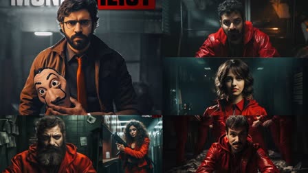 Ramachandra Boss And Co stars Money Heist  Ramachandra Boss And Co  Money Heist  ബോസ് ആൻഡ് കോയിലെ പ്രവാസി കൊള്ളക്കാര്‍  മണി ഹൈസ്‌റ്റിലെ കഥാപാത്രങ്ങളായാൽ  മണി ഹൈസ്‌റ്റ്  രാമചന്ദ്രബോസ് ആൻ കോ  നിവിൻ പോളി  ഹനീഫ് അദേനി  Haneef Adeni