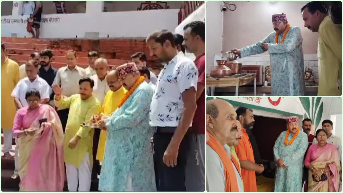 Satpal Maharaj visit to Gangabhaiva Bawdi Temple