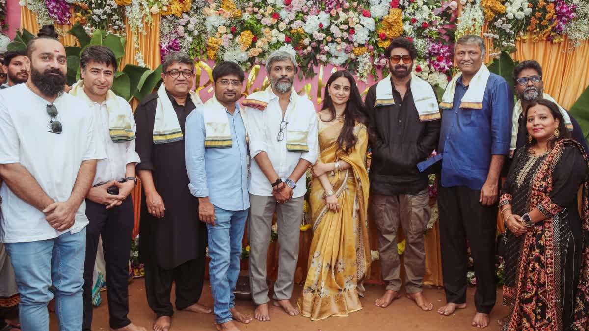 Prabhas new movie Pooja ceremony