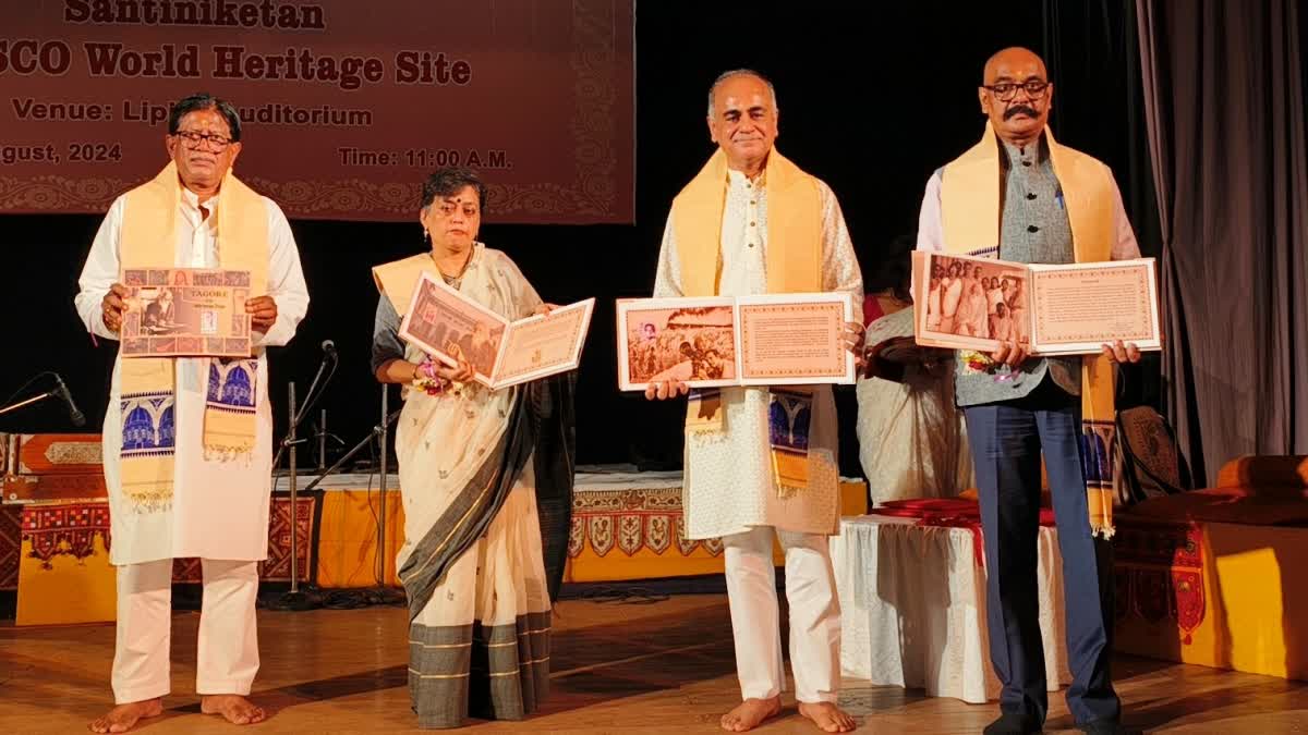 India Post releases cover-postcard of World Heritage Santiniketan