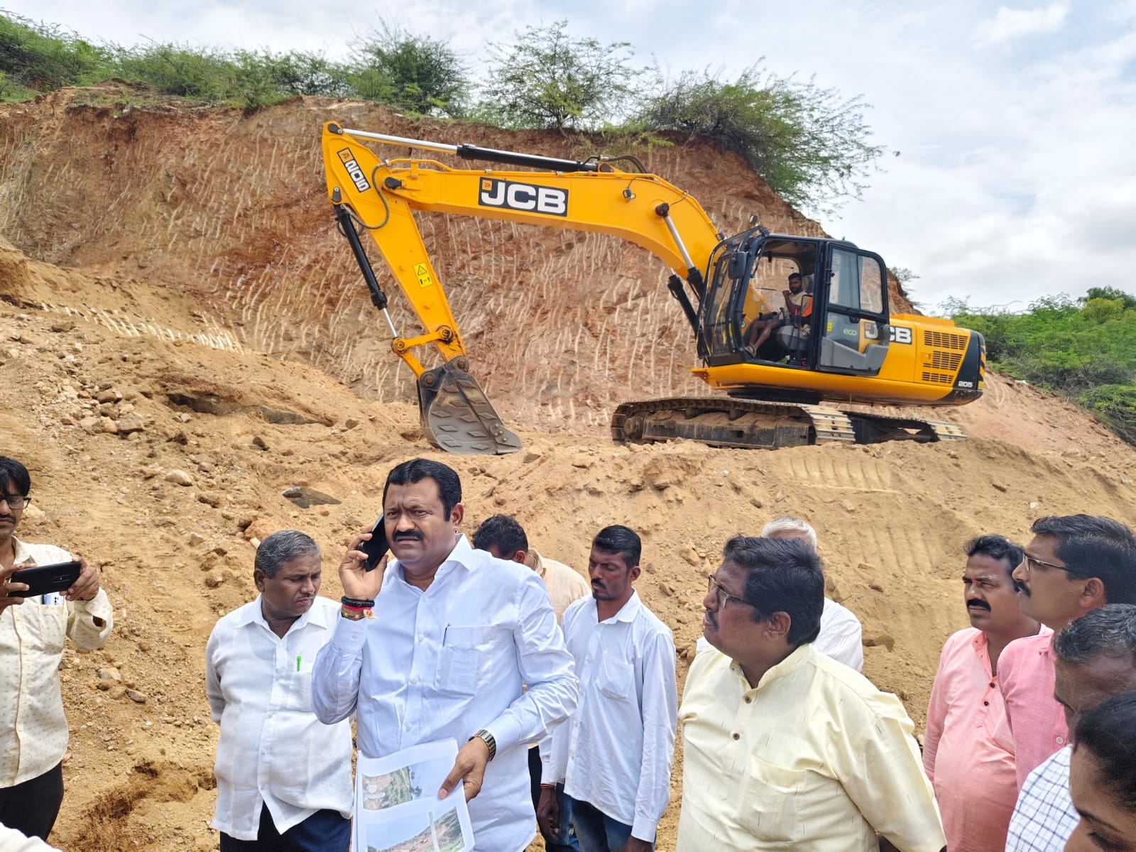 ಮಾಜಿ ಸಚಿವ ಶಂಕರ್ ಪಾಟೀಲ್ ಮುನೇನಕೊಪ್ಪರಿಂದ ಸ್ಥಳ ಪರಿಶೀಲನೆ