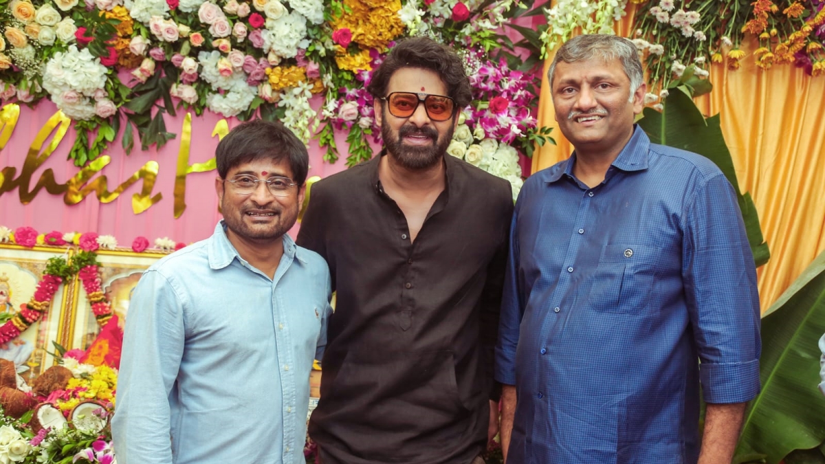 Prabhas new movie Pooja ceremony