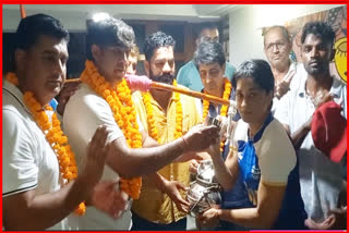 Vinesh Phogat warm welcome