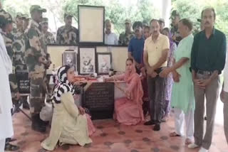 pathankot Sister tied up soldier at the bordere