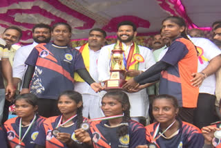 RamMohan Naidu Attend Soft Ball Closing Ceremony