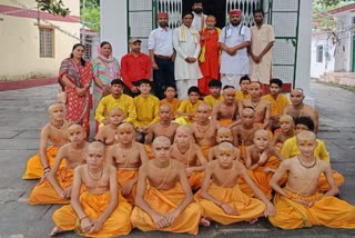 Yagyopaveet Upanayan Sanskar of students